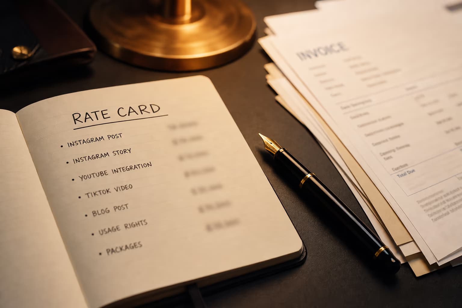 How to Price Your First Brand Deals