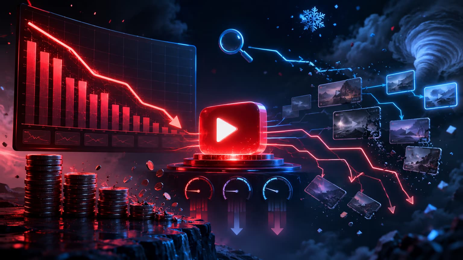 What Happens to Your YouTube Income When Channel Views Drop?