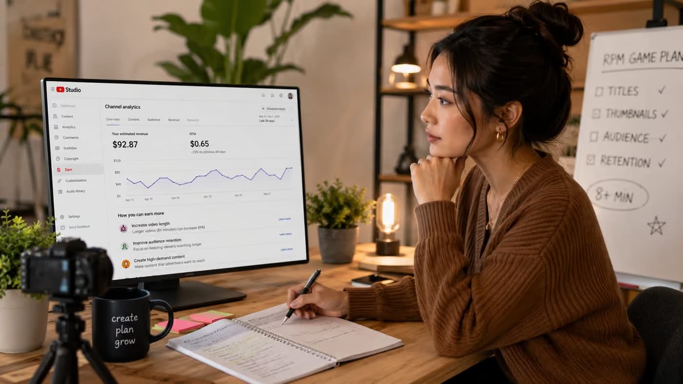 Why Your YouTube Monetization Is Stalled (And How to Fix Low RPM)
