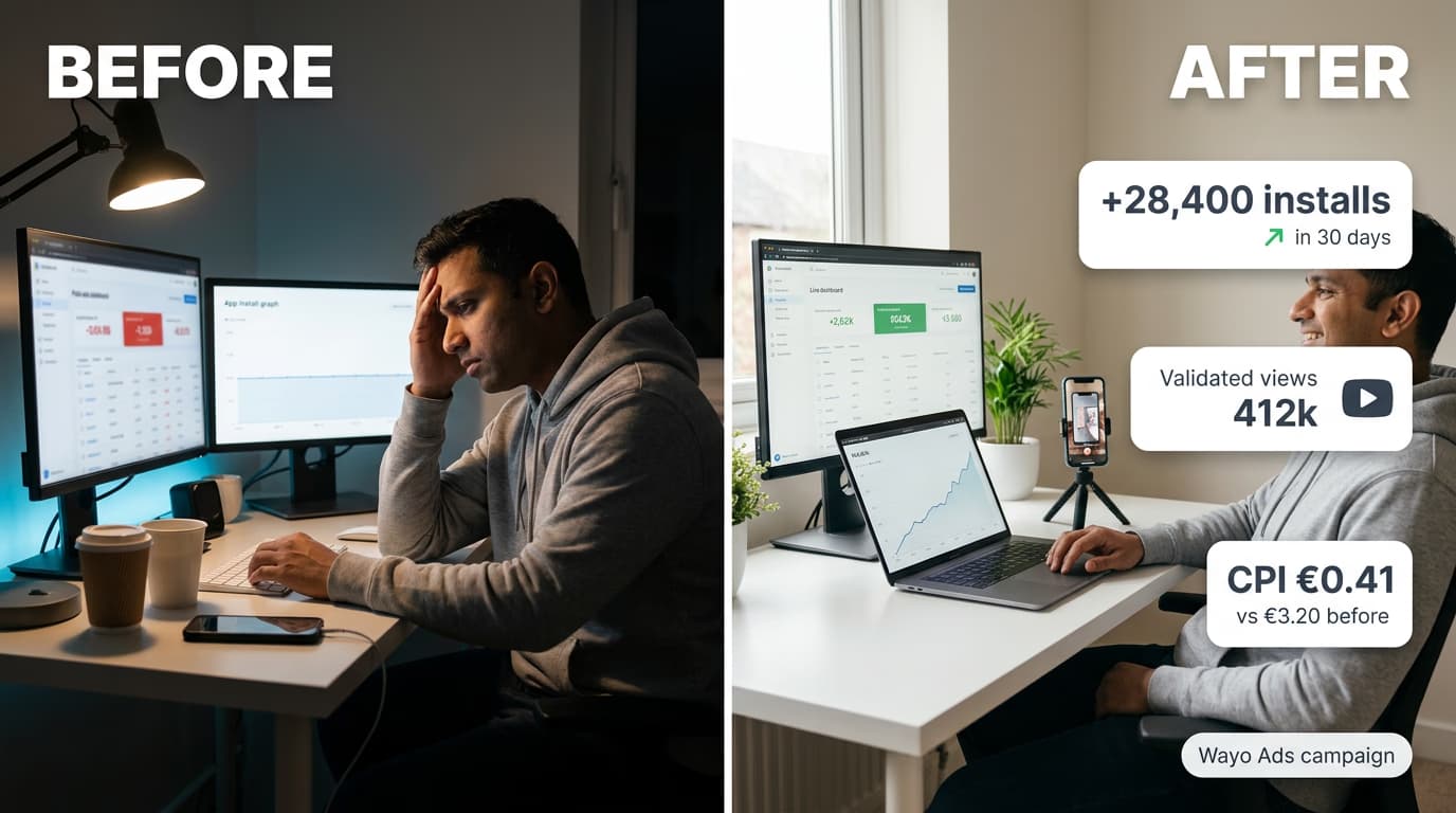 Mobile app advertiser in the USA scaling app installs with affordable influencer marketing and performance-driven social influencer marketing campaigns